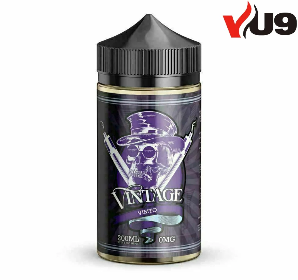 VINTAGE PREMIUM E-LIQUID 200ml E JUICE VAPE JUICE FLAVOUR OIL - Image 6