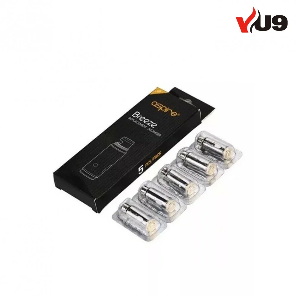 Aspire Breeze Replacement Coil - 5 Pack  0.6 & 1.0 ohm - Image 4