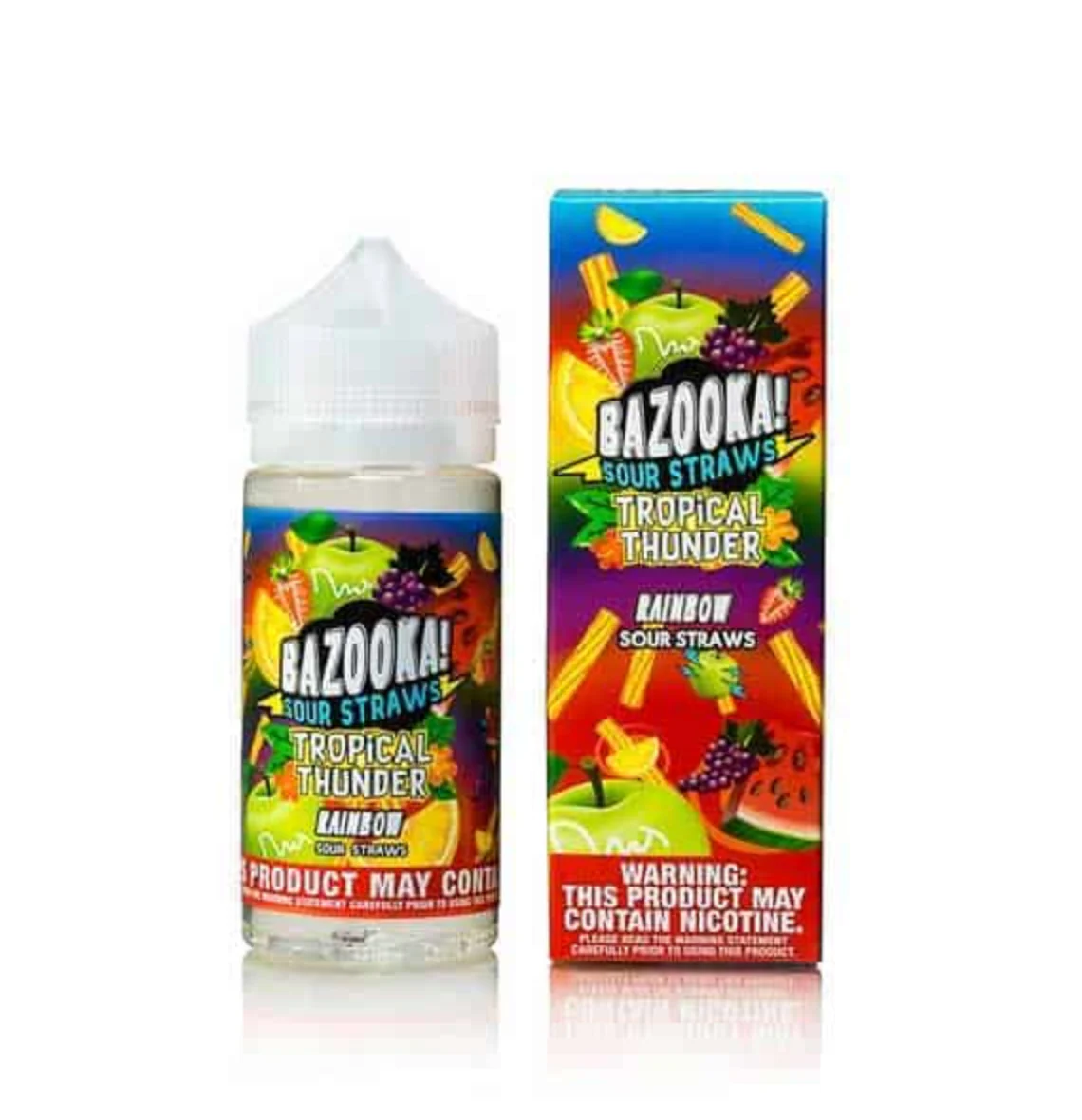 Bazooka Tropical Thunder E-Liquid 100ml Short Fill - Image 4