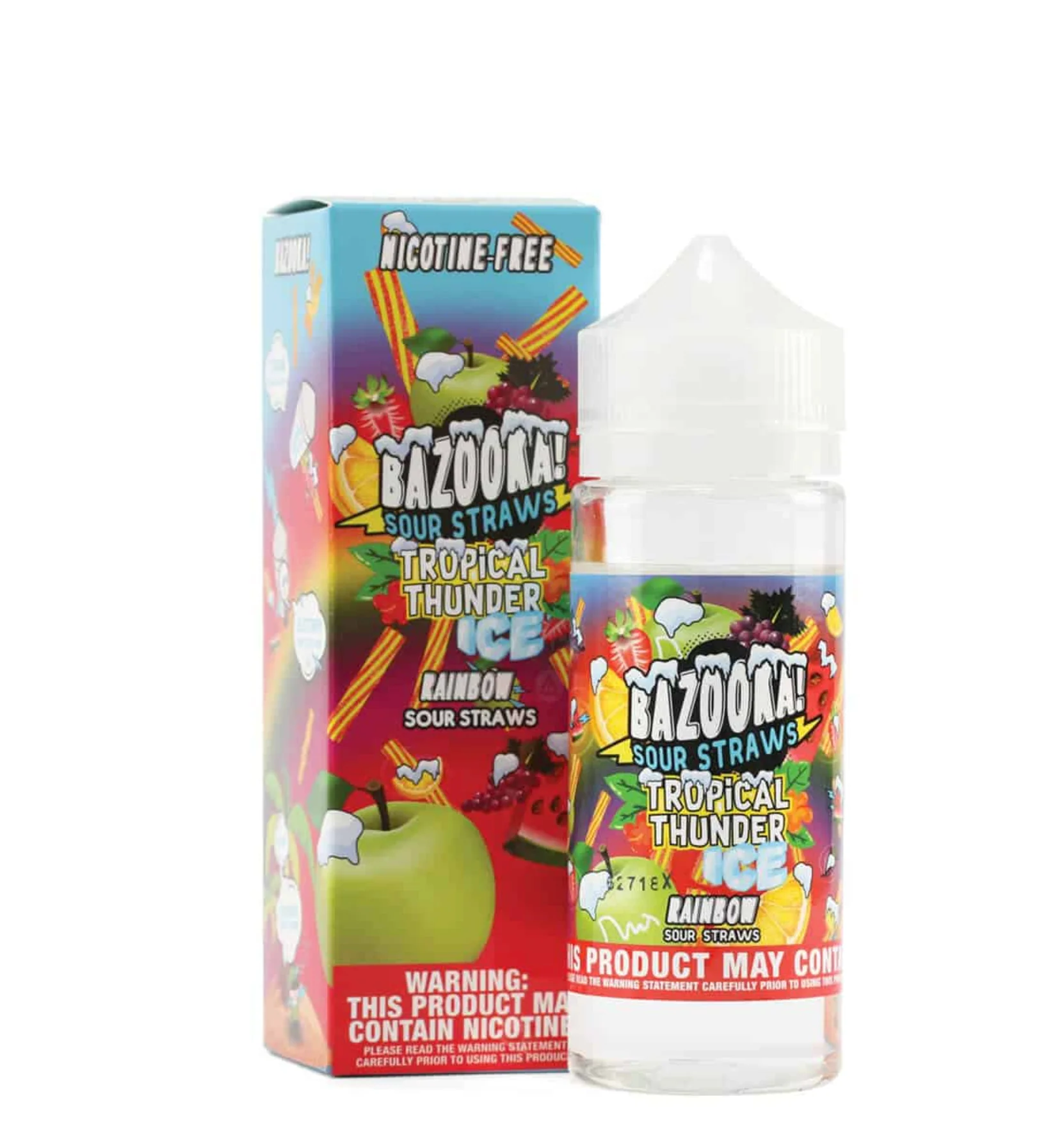 Bazooka Tropical Thunder E-Liquid 100ml Short Fill - Image 5