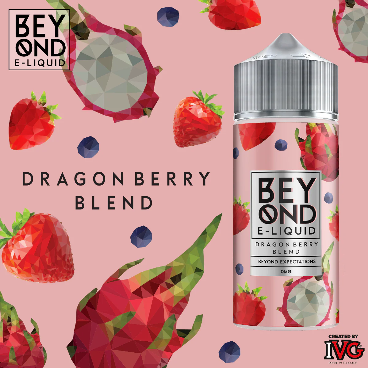 Beyond IVG Eliquid Dragonberry Blend 100ml Shortfill - Image 3