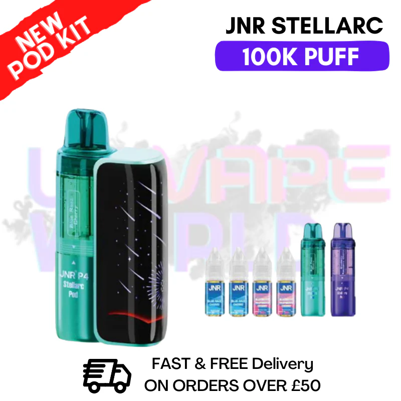 JNR 100K Puff Stellarc Pod Vape Kit - ONLY £24.99 | ANY 2 FOR £40 - Image 3