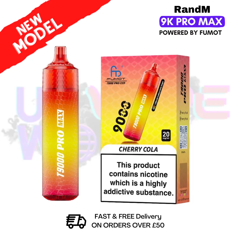 RandM Tornado 9000 Puff Pro Max 9K Prefilled Pod Kit - Image 28
