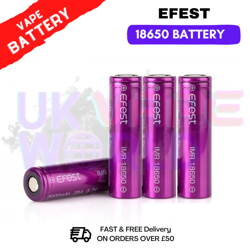 Efest 18650 Battery 3000mah 35A - Image 3