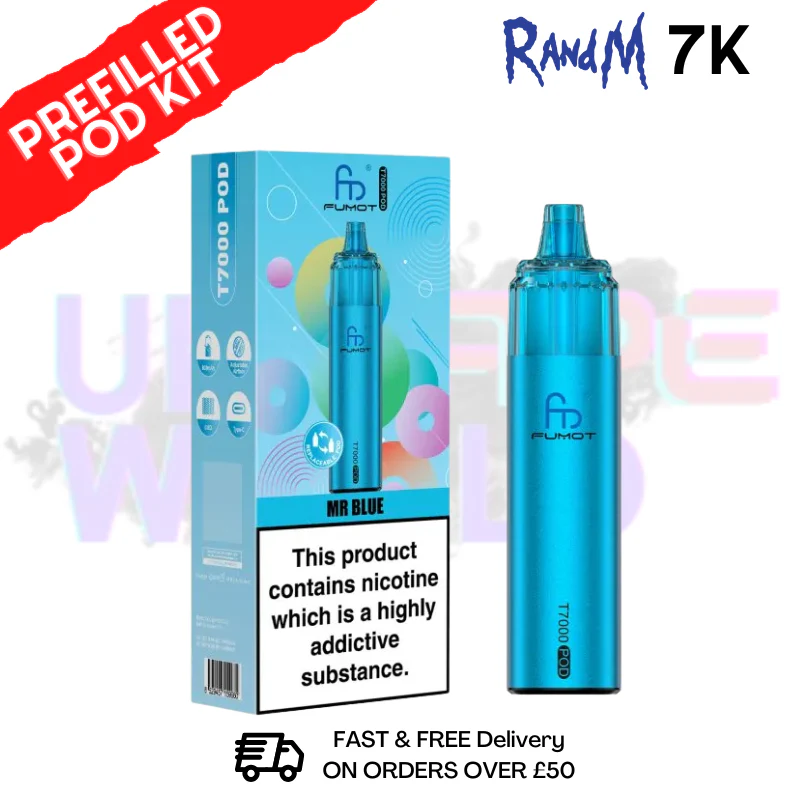 RandM T7000 7K Tornado Prefilled Pod Kit - ANY 2 For £14 - Image 5