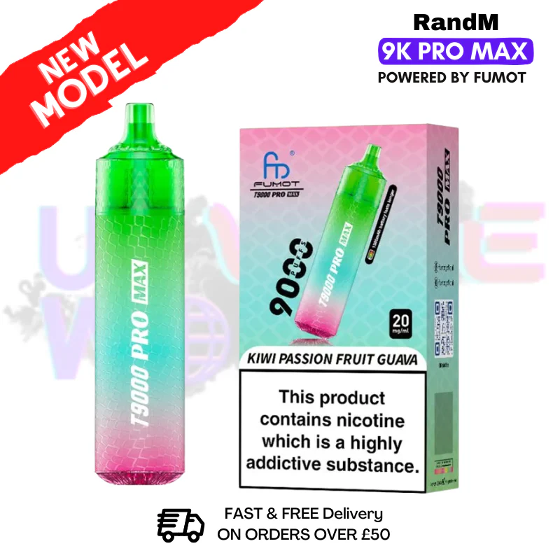RandM Tornado 9000 Puff Pro Max 9K Prefilled Pod Kit - Image 7