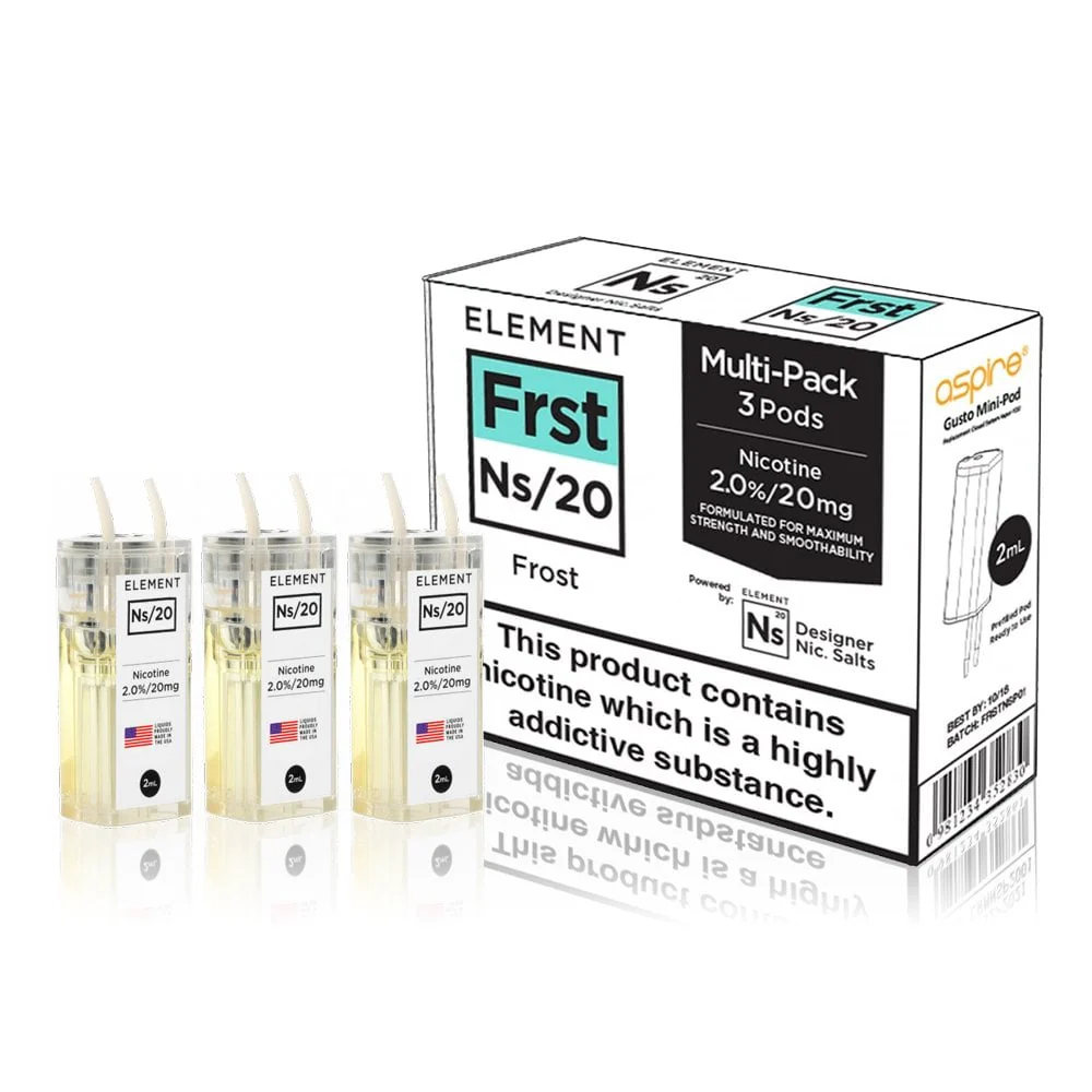 NS Pods For Aspire Gusto 10mg 20mg - Image 10