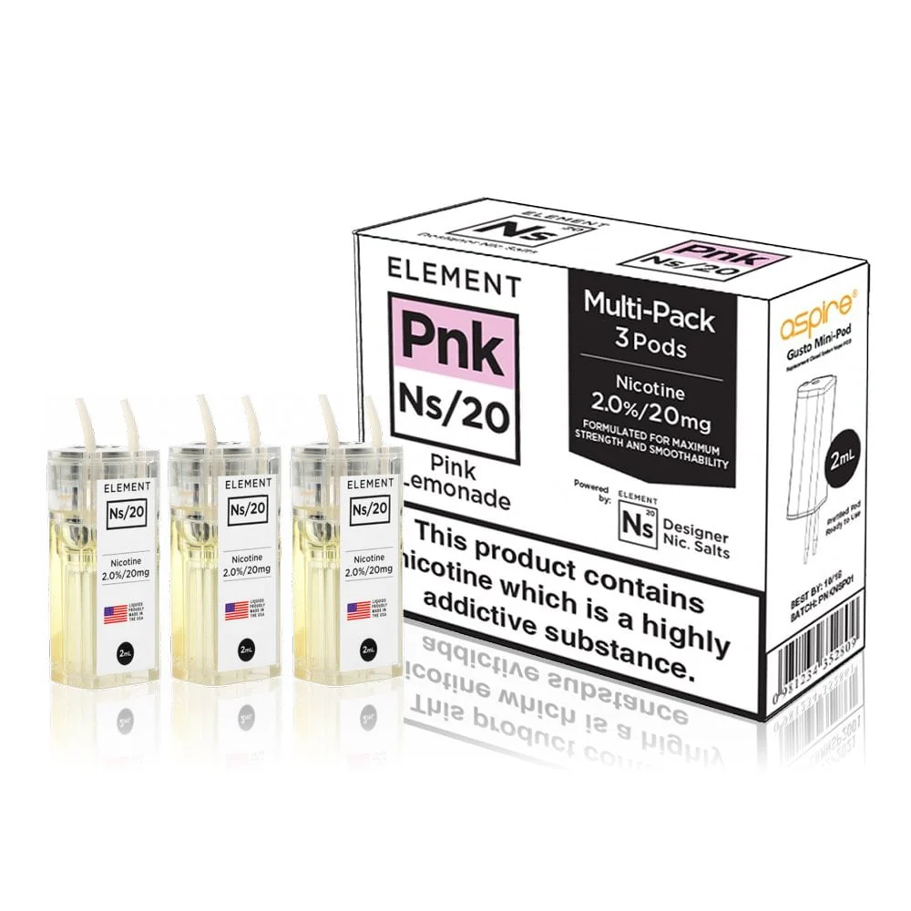 NS Pods For Aspire Gusto 10mg 20mg - Image 3