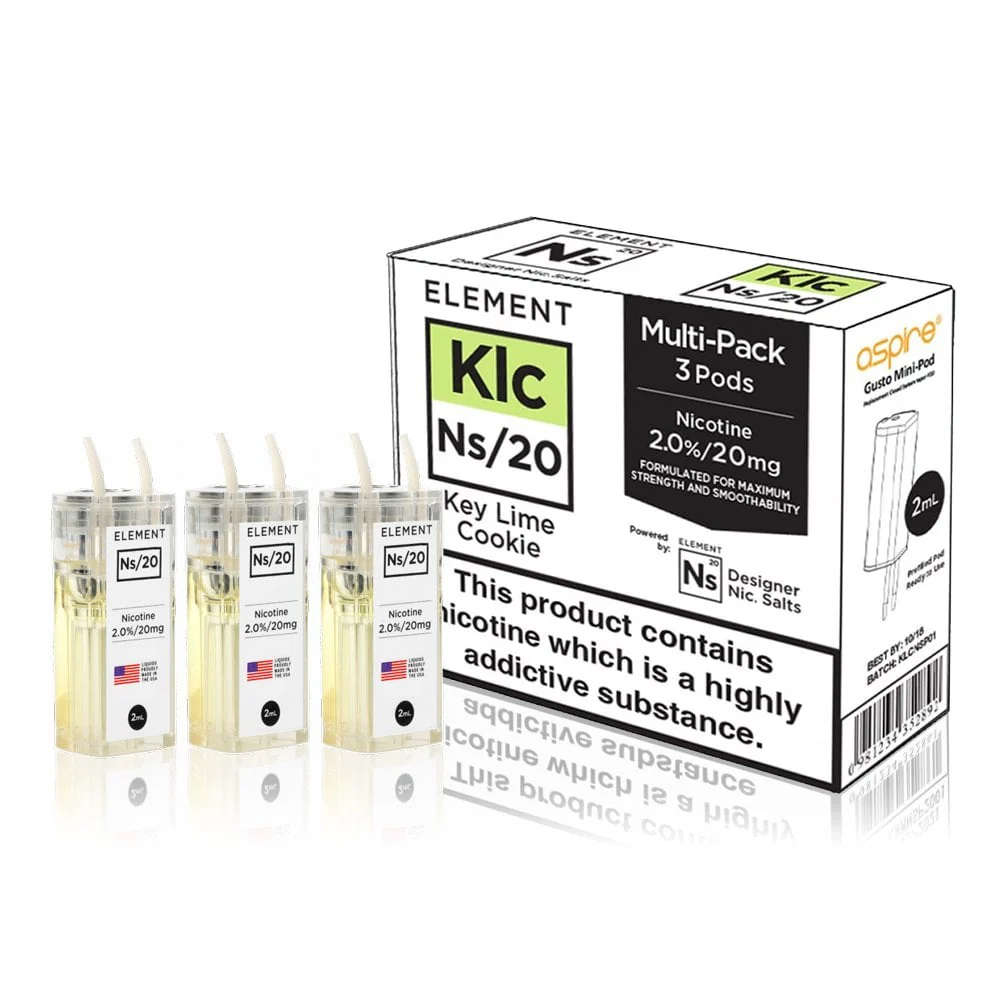 NS Pods For Aspire Gusto 10mg 20mg - Image 5