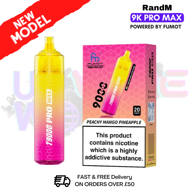 RandM Tornado 9000 Puff Pro Max 9K Prefilled Pod Kit - Image 16