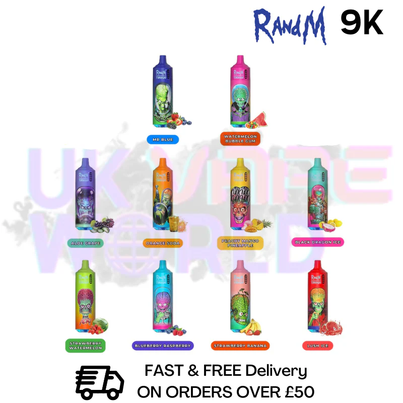 RandM Tornado 9000 Puff Pro Max 9K Prefilled Pod Kit - Image 4
