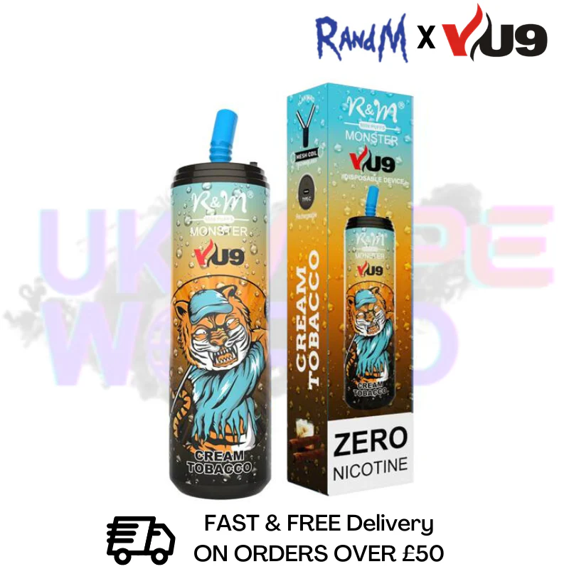 RandM Tornado 9000 Puff 9K Bar ZERO | 0MG | - Image 3