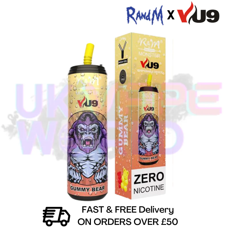 RandM Tornado 9000 Puff 9K Bar ZERO | 0MG | - Image 5