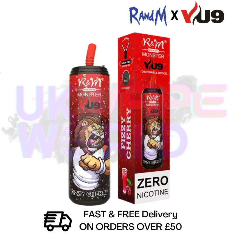 RandM Tornado 9000 Puff 9K Bar ZERO | 0MG | - Image 6