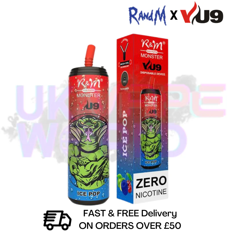 RandM Tornado 9000 Puff 9K Bar ZERO | 0MG | - Image 7