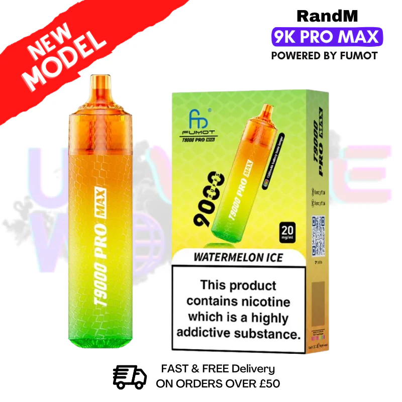 RandM Tornado 9000 Puff Pro Max 9K Prefilled Pod Kit - Image 9